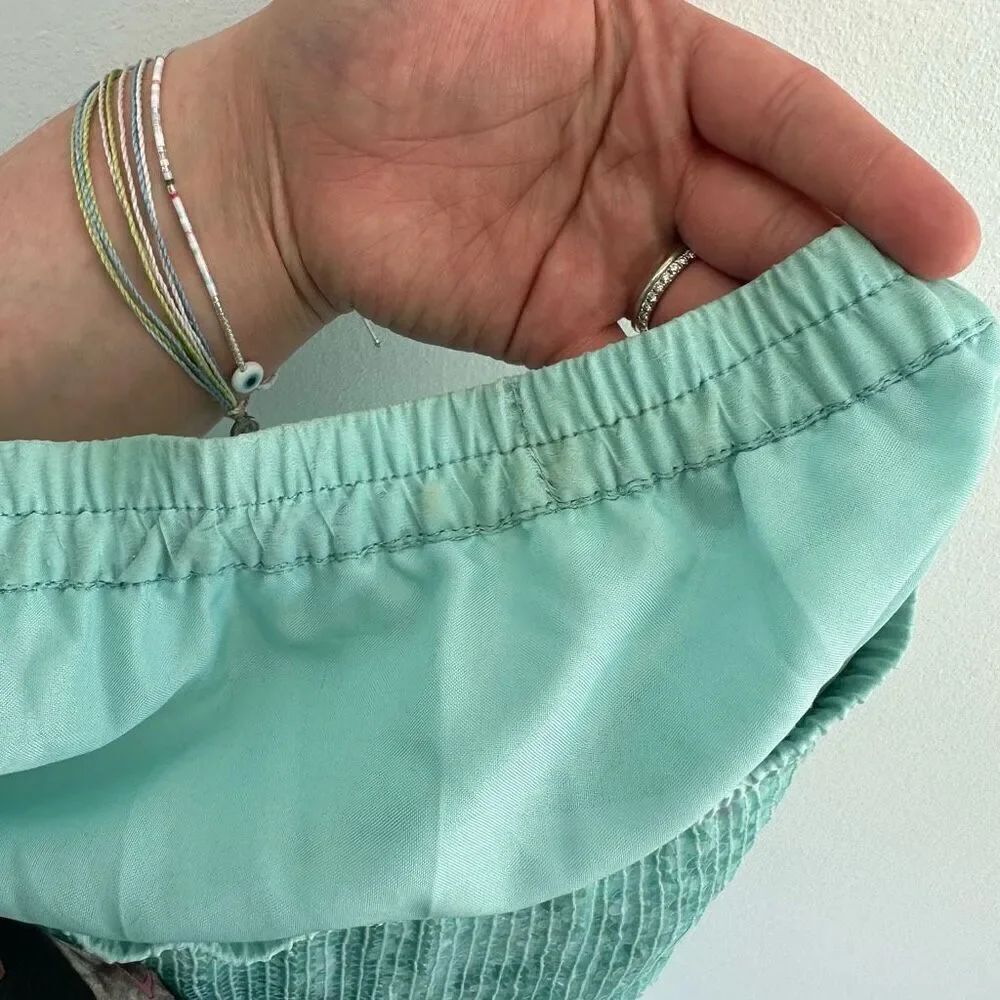 Laurence Kazar Women’s Silk Misty Light Turquoise Heavily Embroidered Beaded and - Picture 14 of 15